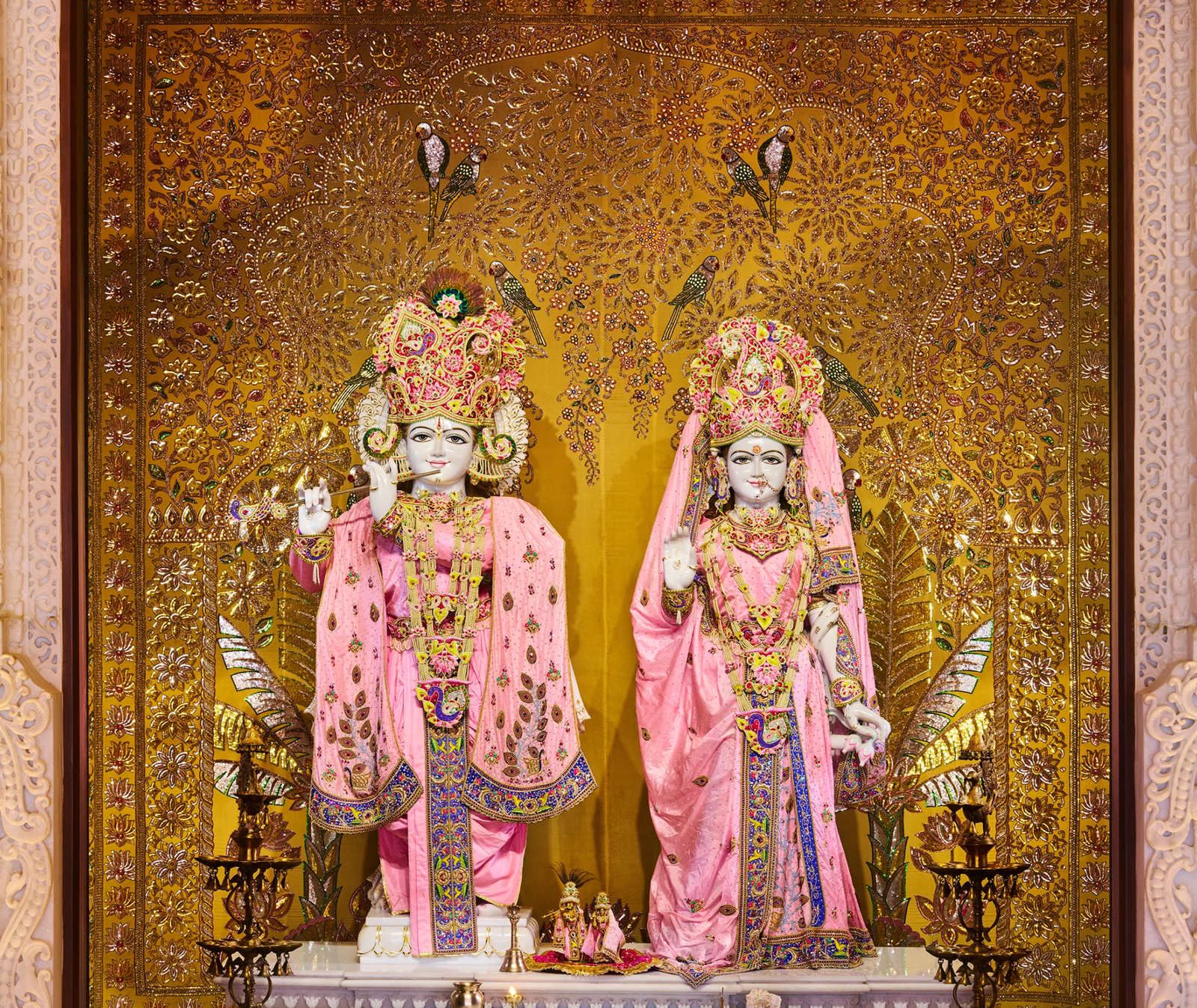 Birla temple Goa — exterior view