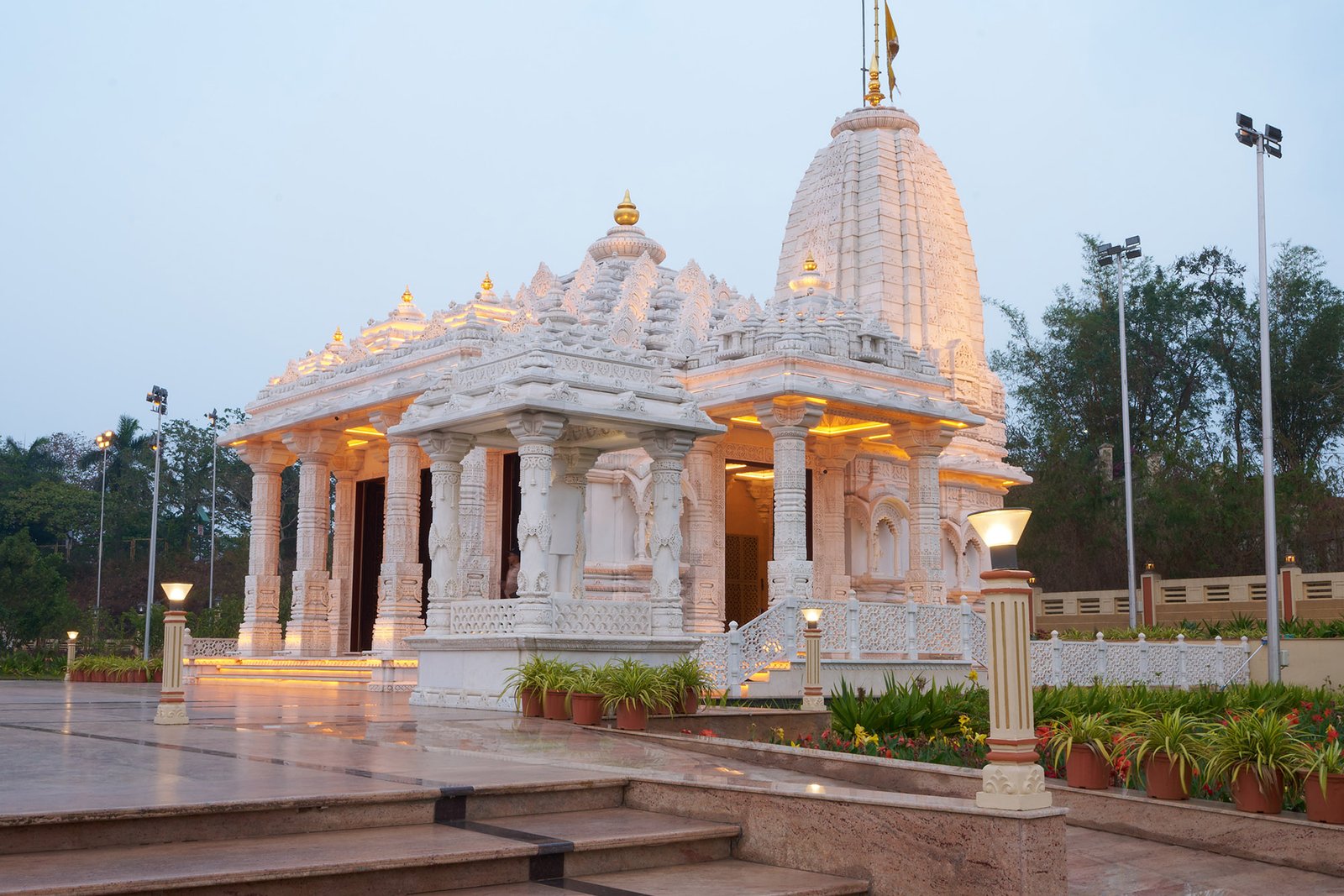 Temple pavilion