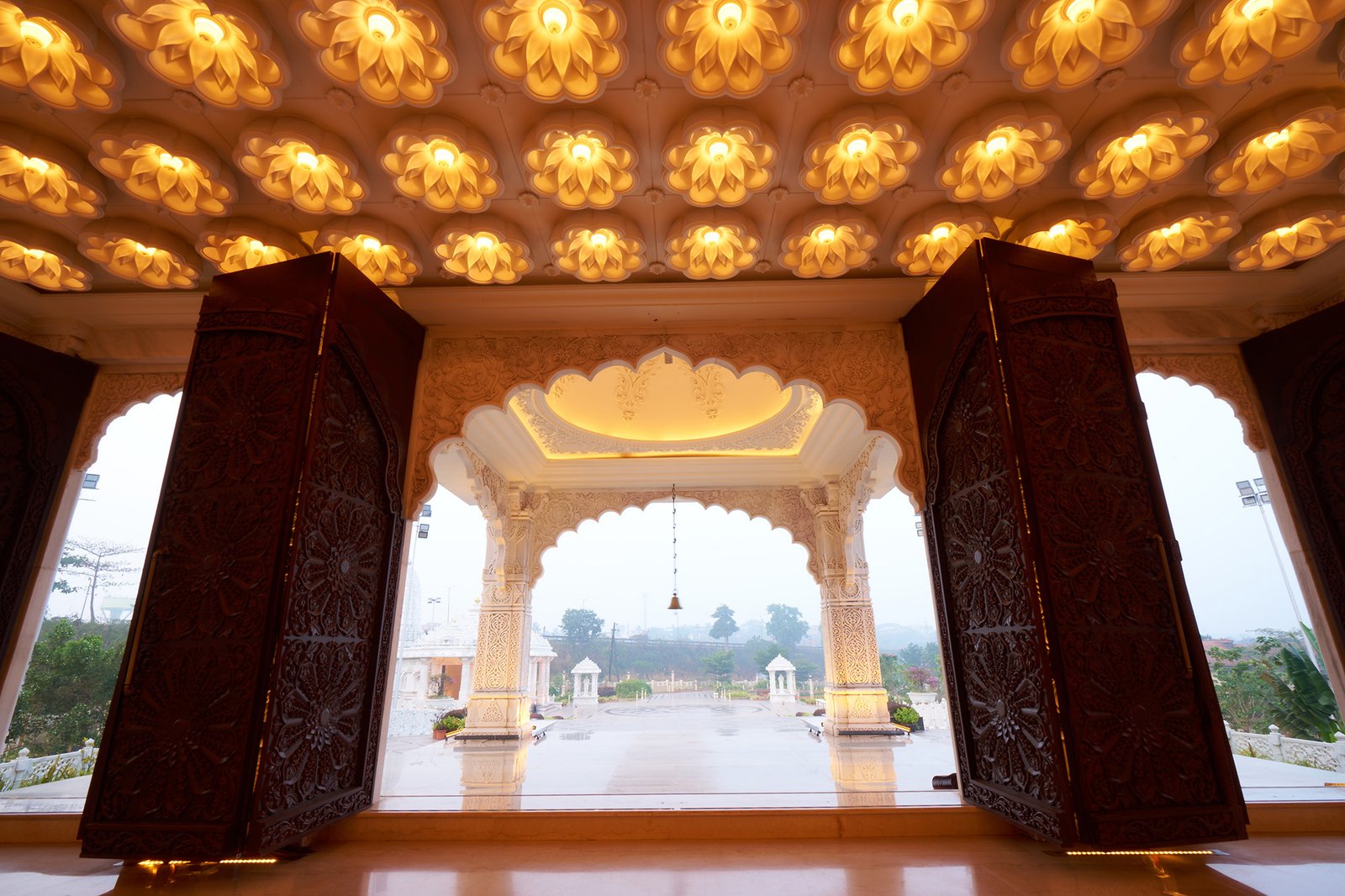 Temple entrance