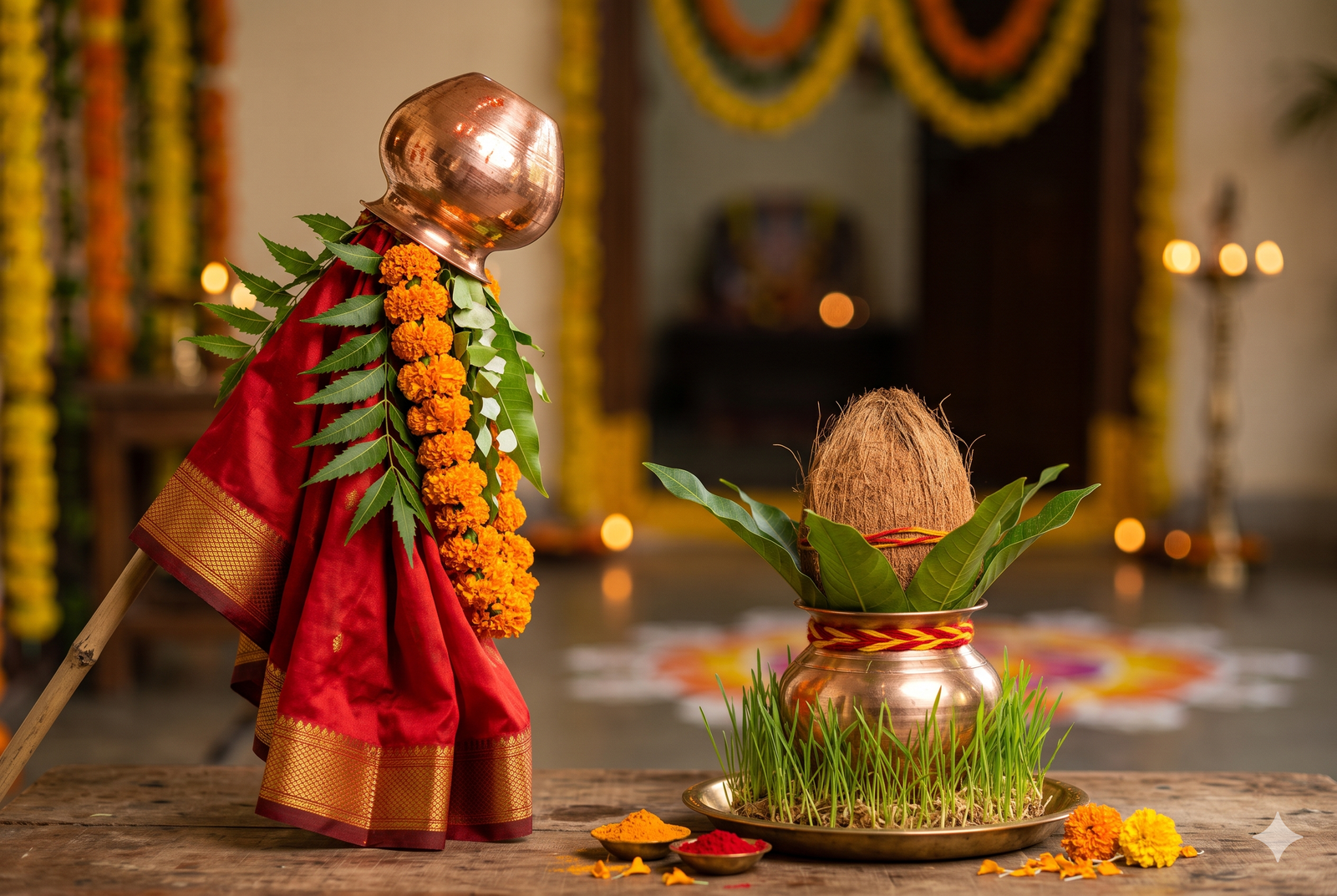 Navratri Parv and Gudi Padwa Mataji Pooja